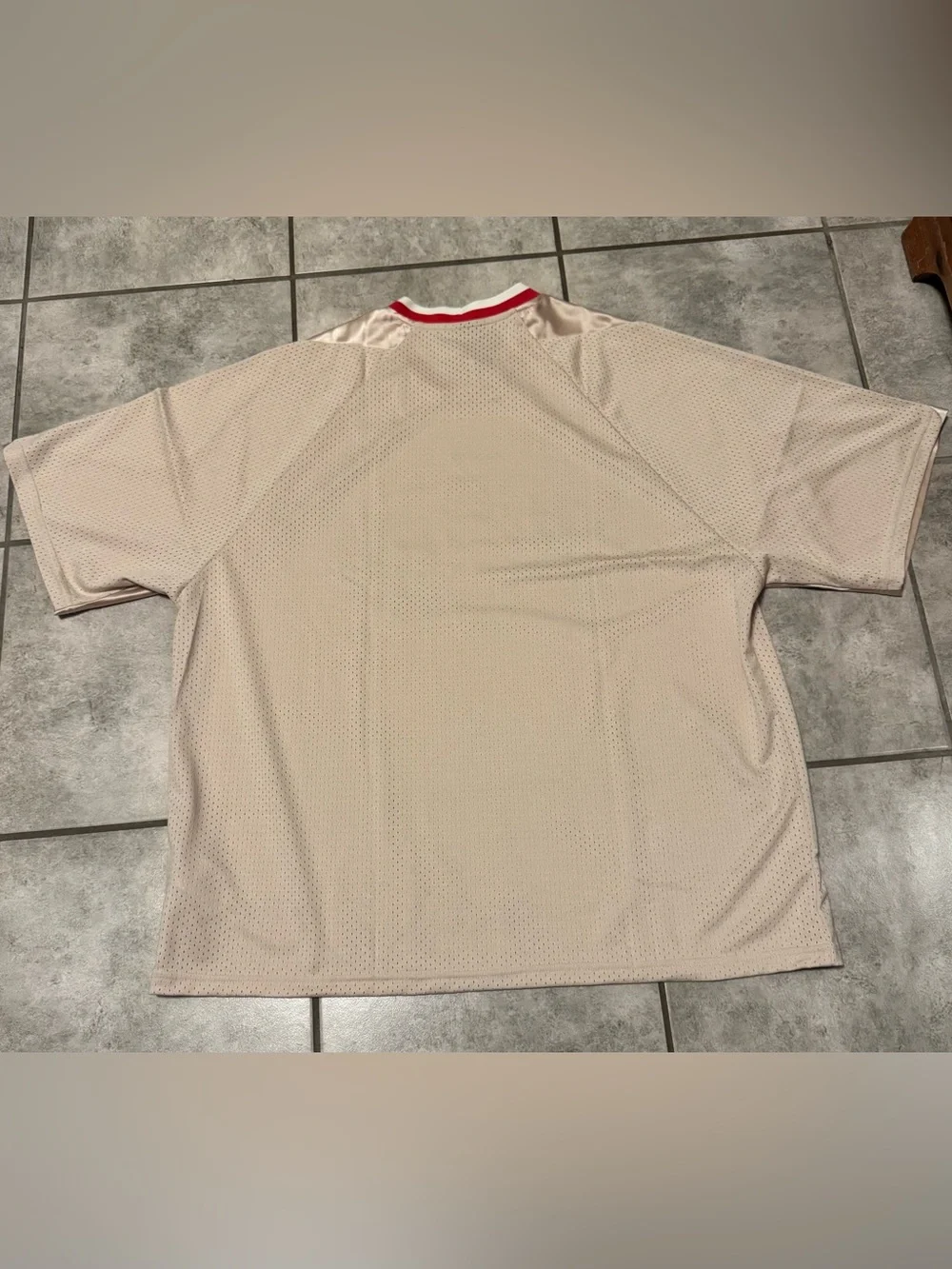 Adidas Stadium Graphic Mesh Tee Loose Oversized Mesh Fit Size Men’s Large